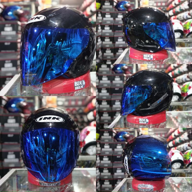 Helm INK METRO 2 Solid polos 2 visor original 100% original SNI-DOT-H-v-red/blue5