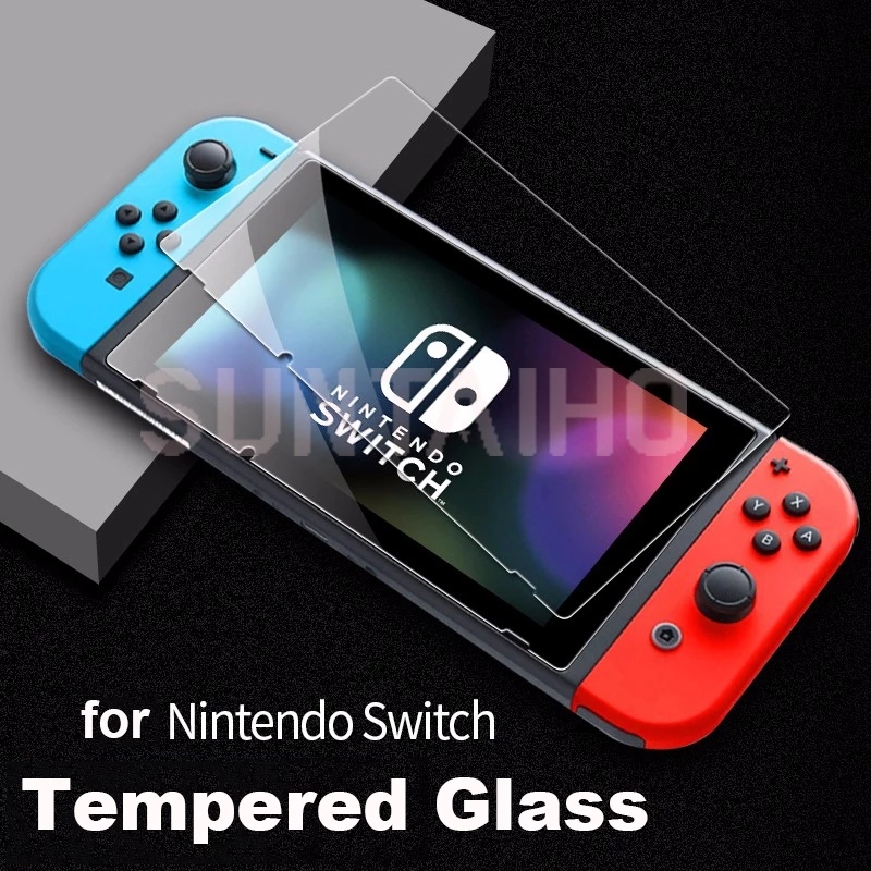 (Hd Jernih 9h Pelindung Layar Tempered Glass Untuk  Switch