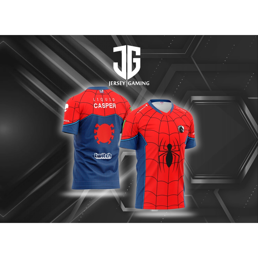 KAOS BAJU JERSEY GAMING LIQUID MARVEL 2021 GAME DOTA 2 WILDRIFT PUBG AOV LOL (FREE NICKNAME)