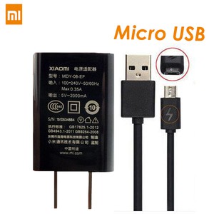 USB Charger Xiaomi 2A Mini Pin Original 100% TC ORI Redmi MDY-08-EF