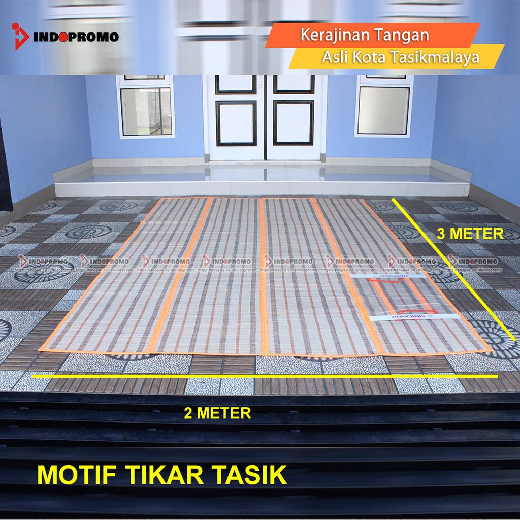 TIKAR MENDONG TASIKMALAYA | TIKAR SONGKET | TIKAR LANTAI LIPAT 3×2 M