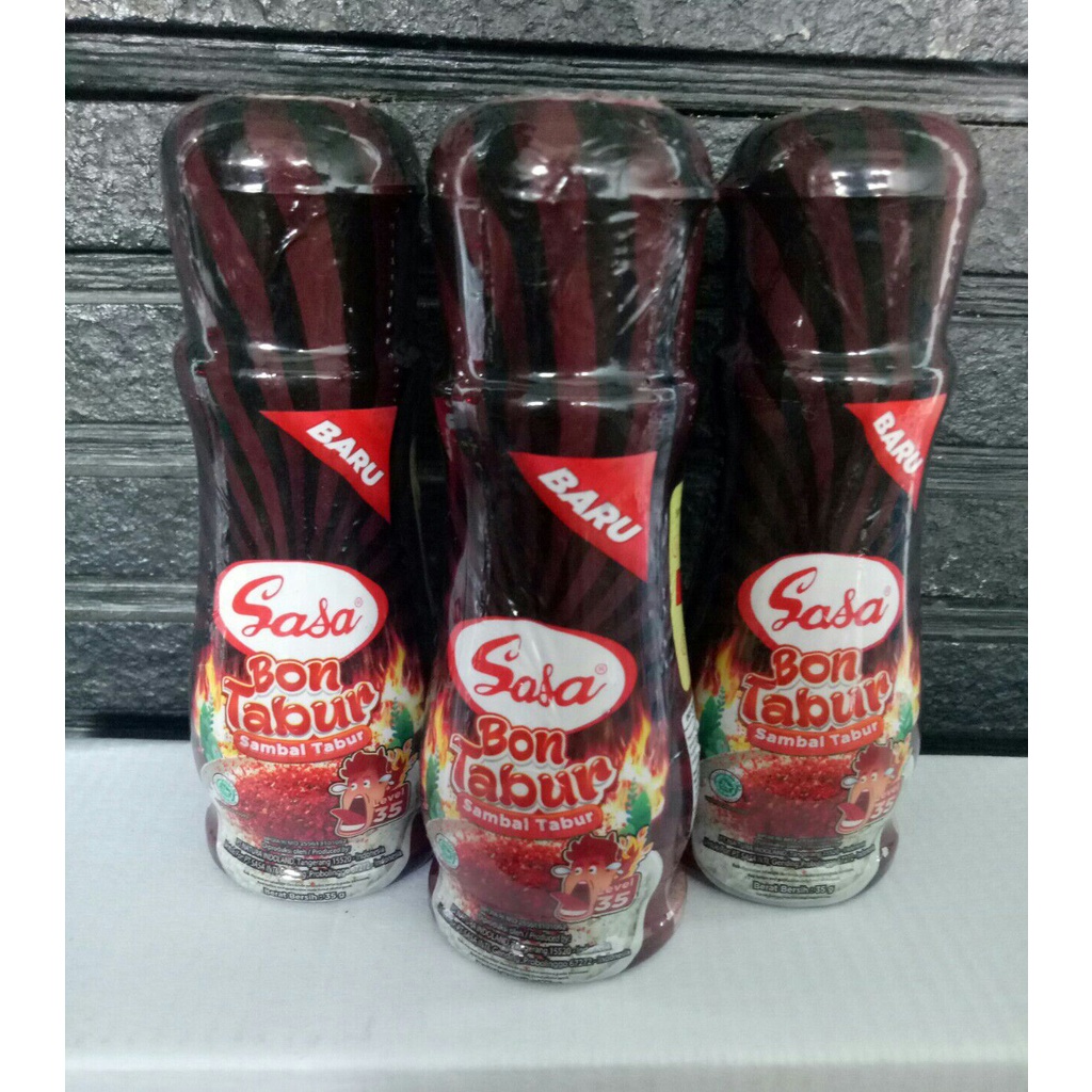 

sasa bon cabe tabur level 35 ukuran 40 gram