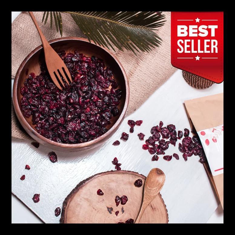 

PROMO! DRIED CRANBERRY 500 GRAM PREMIUM QUALITY PALING MURAH