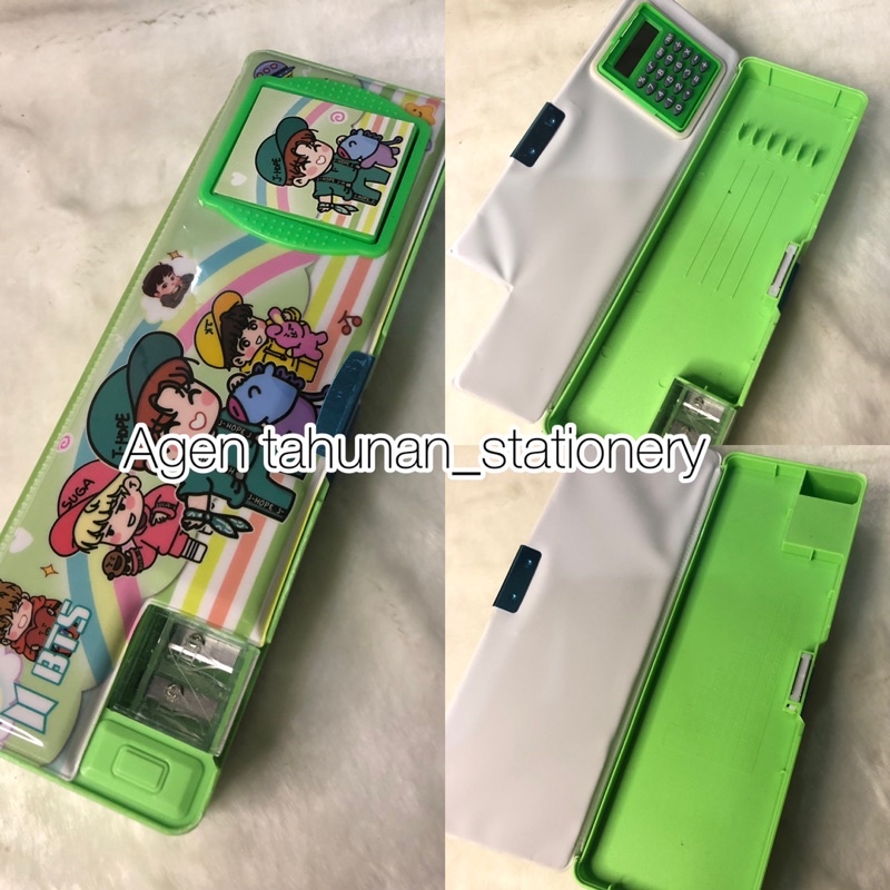 

Tempat pensil magnet kalkulator dua sisi