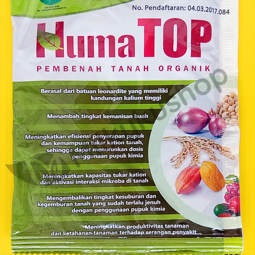 HUMATOP 100 GRAM KEMASAN PABRIK ASAM HUMAT PEMBENAH TANAH