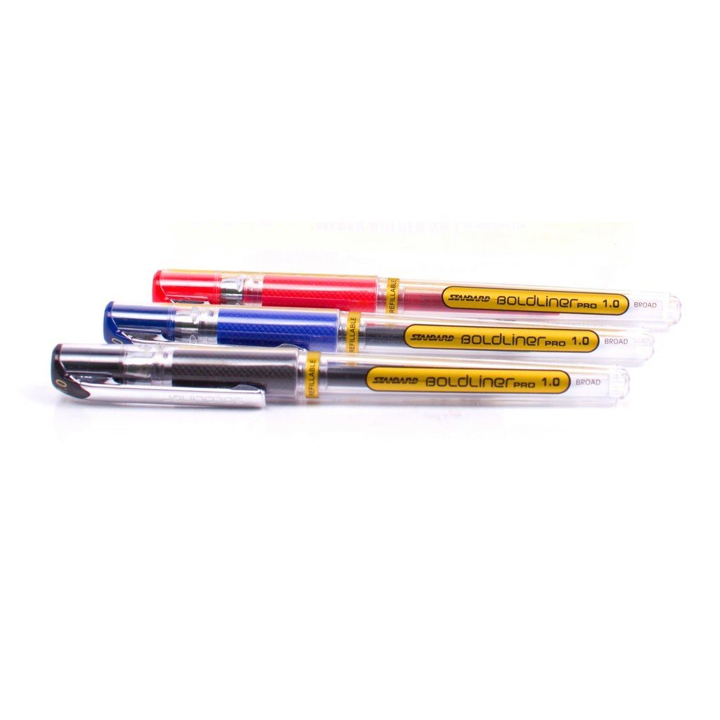 PULPEN STANDARD Boldliner Pro 1.0 mm Bolpen Tanda Tangan Tebal 1.0 mm