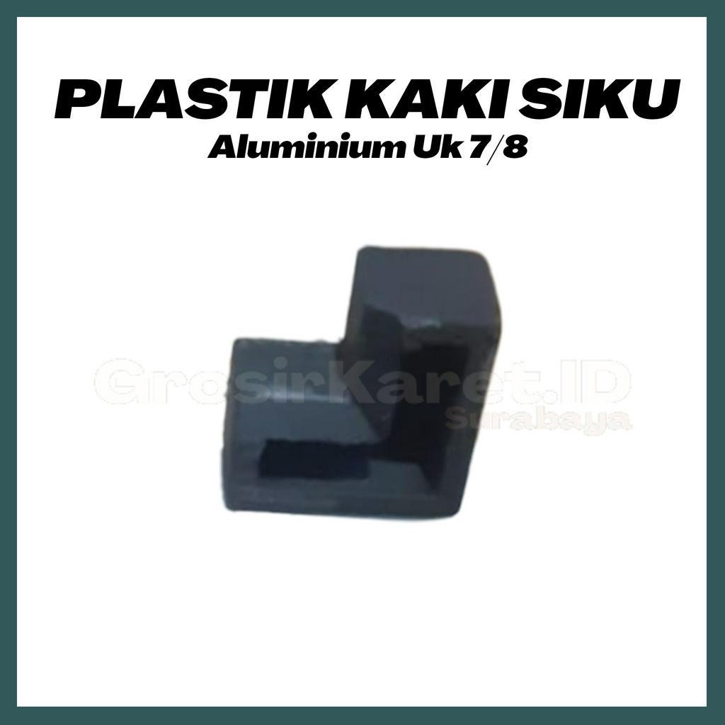 Plastik Siku 7/8" Rak Besi Allumunium Hollow