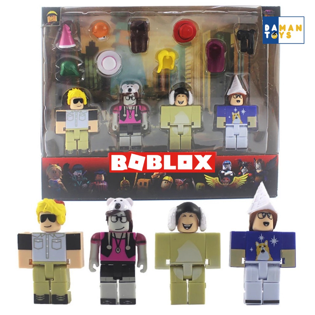 Mainan Roblox Celebrity Top Runway Figure Set Figur cake Topper roblox murah