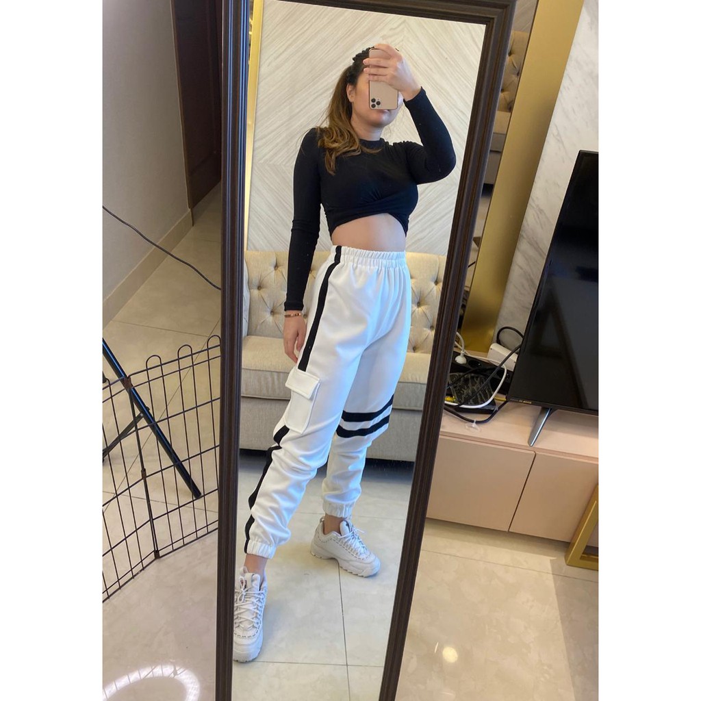 [VM] - celana jogger fashion scuba / celana sport wanita fashion / celana panjang scuba JessicaCollection 541#