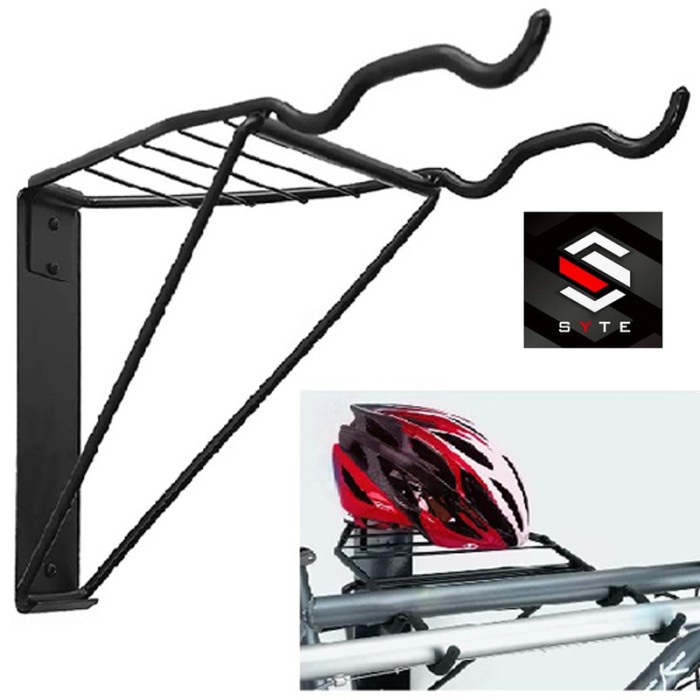 Aksesoris Sepeda - Rak Gantung Sepeda Dinding Tembok Horizontal Bike Rack Syte St-G322