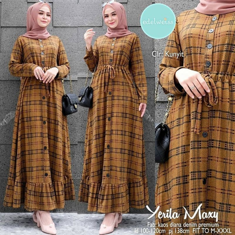 (BISA COD) GAMIS JUMBO YERILA MAXY AFKA OUTLET REDEA HIJAB CHERRY STORE ANA HIJAB CLA HIJAB