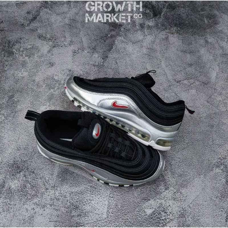 NIKE AIR MAX 97 "SILVER BLACK"