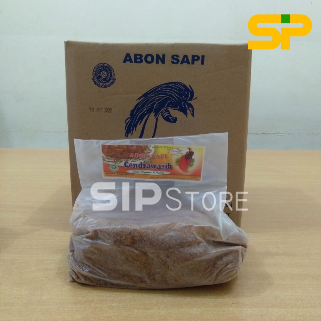 ABON SAPI CENDRAWASIH / Abon Sapi Asli Halal 1kg