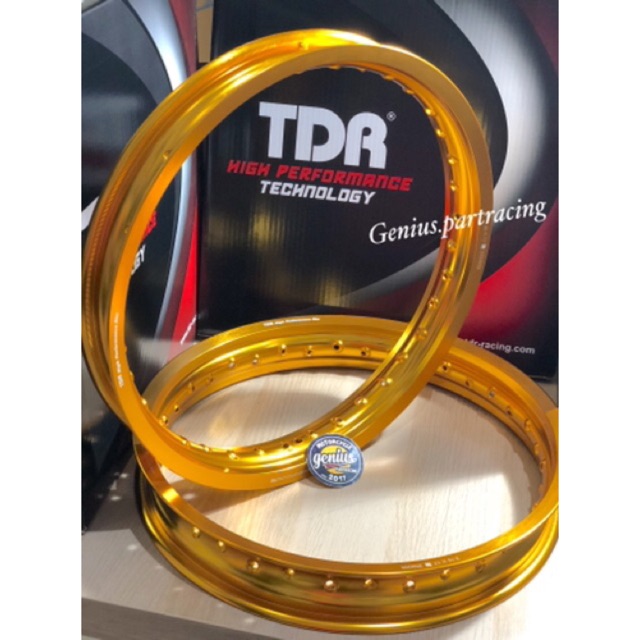 Velg TDR W Shape 185/215 Ring 17 Gold Series Original TDR
