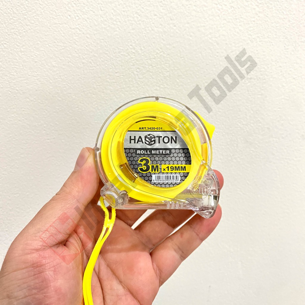 HASSTON PROHEX Meteran TRANSPARAN - Rol Meter