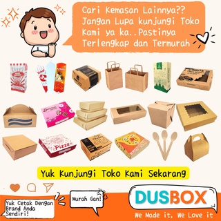 Jual Dus Donat Polos / Box Donat Isi 6 / Dus Donat Isi 6 / Box Donat ...