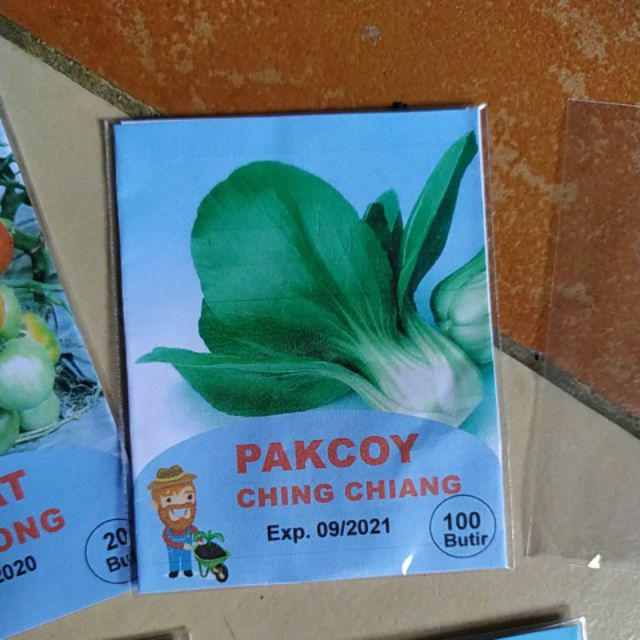 Benih Biji Bibit Sayuran/sayur Pakchoy Ching Chiang