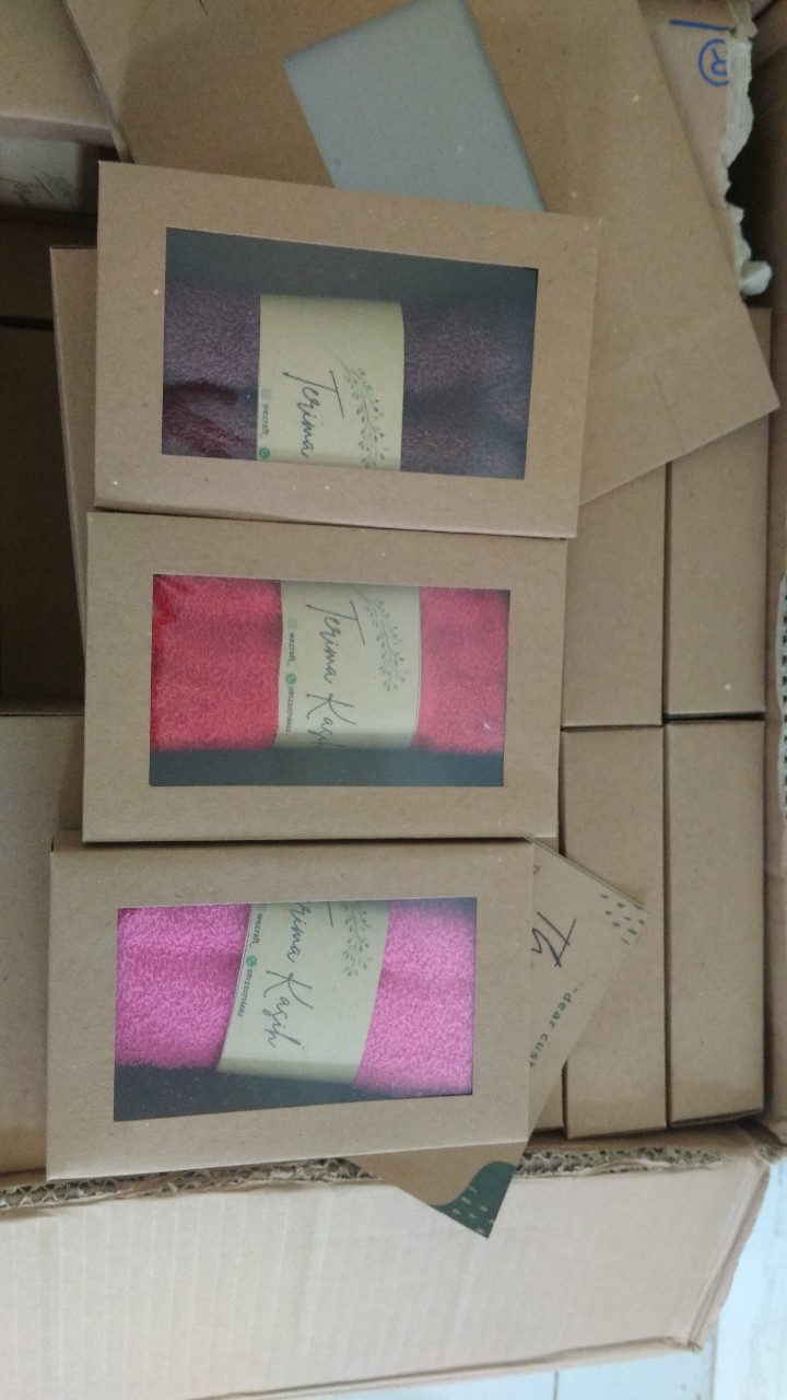 Souvenir Handuk Packaging Box