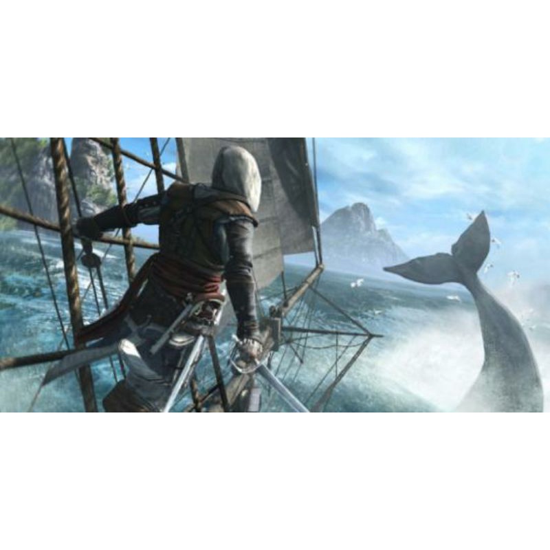 BD Kaset PS4 Assassins Creed IV Black Flag Game PS 4 Bekas Second Mulus