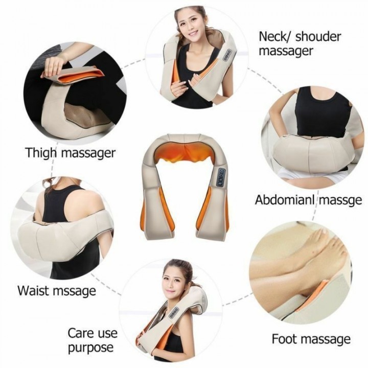 ROCKWARE Electric Kneading Massager for Shoulder and Neck - RW-YC303D