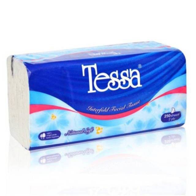 TISSUE WAJAH TESSA 180S 2PLY 1PACK