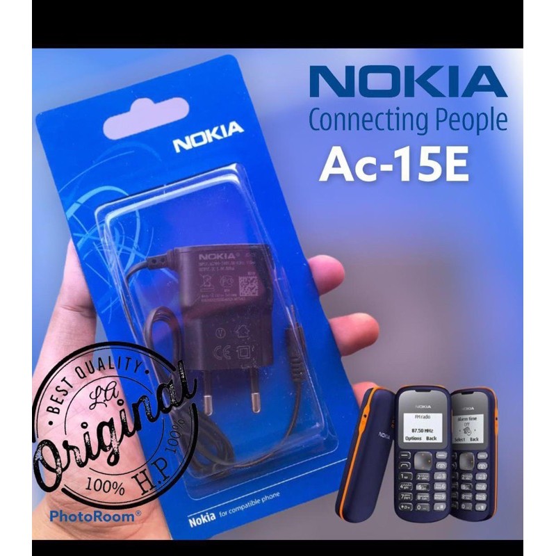 casan travel charger charger colokan hp nokia 150 N230 N220 N130 105 new colokan kecil original 100%