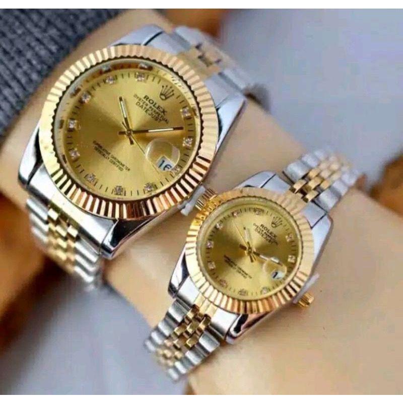 Jam tangan Pria Anti Air | jam Tangan Cowok Keren Rantai Date Aktif