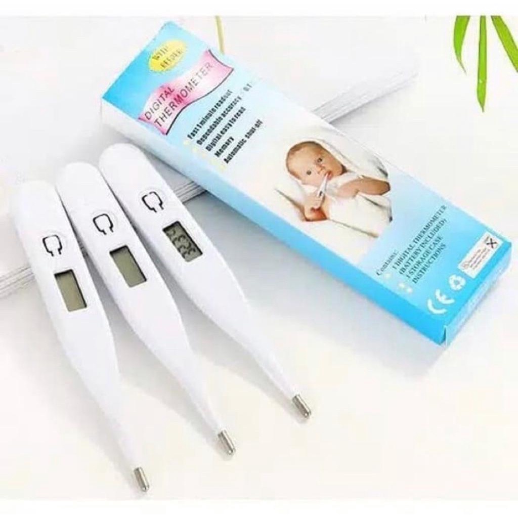 Thermometer Termometer Digital Alat Pengukur Suhu Digital Bayi Anak Dewasa