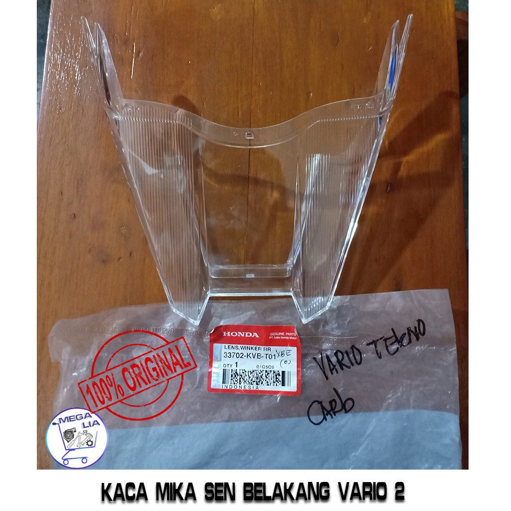 Kaca Mika Sen Belakang Vario 2 ORI HONDA 100%. 33702-KVB-T01