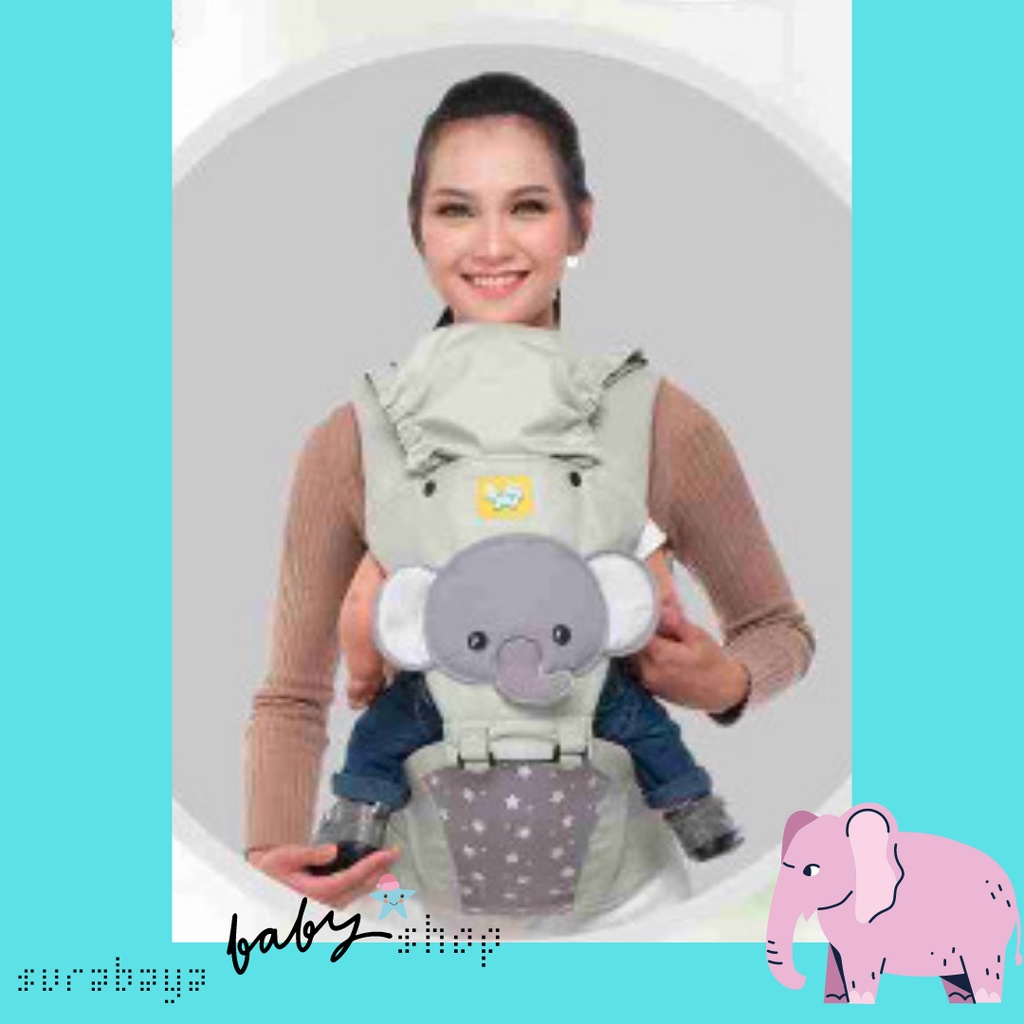 BABY JOY GENDONGAN HIPSEAT 7 IN 1 BABY EL - BJG3049