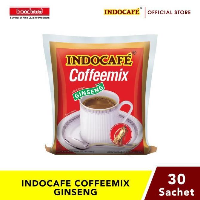 

INDOCAFE COFFEEMIX GINSENG (30 SACHET)