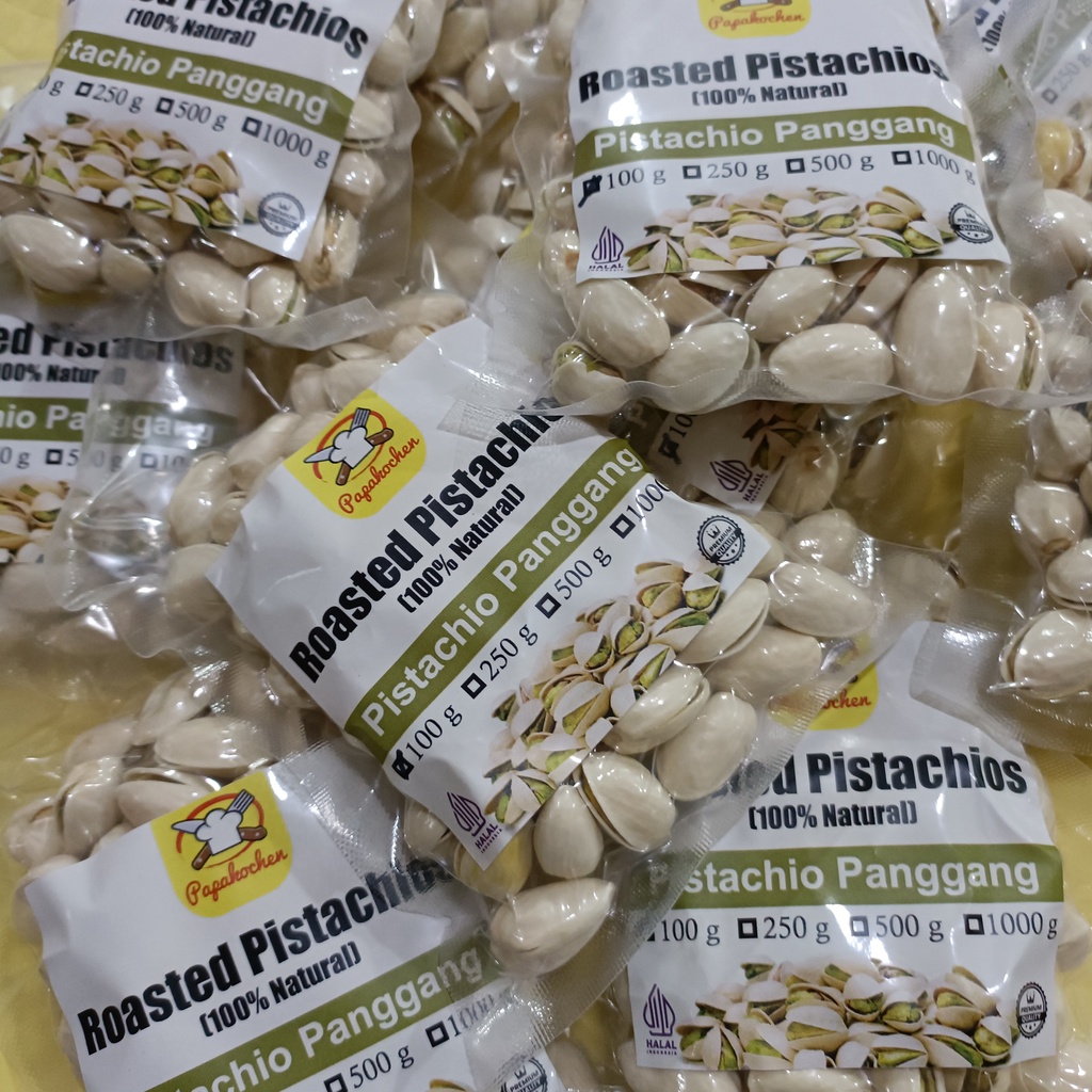 

Roasted Pistachio / Kacang Pistachio Panggang cocok untuk Oleh-oleh Umroh & Haji 100 gram