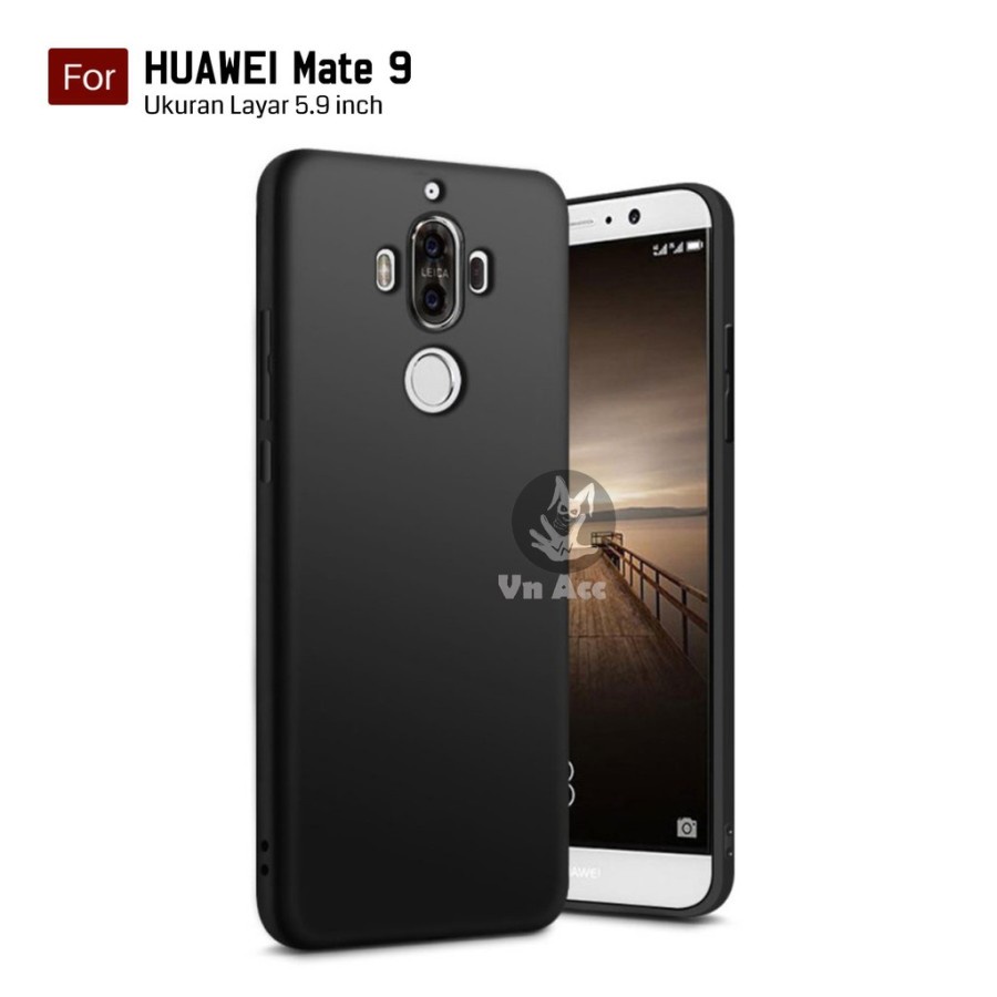 CASE HUAWEI MATE 9 / MATE 9 PRO / MATE 9 PORSCHE DESIGN PREMIUM MATTE CASE SOFT BLACK PROTECTION CAM