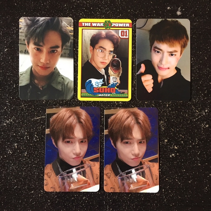photocard exo suho exact power sfy dont mess up my tempo official murah goods kpop album sm entertai