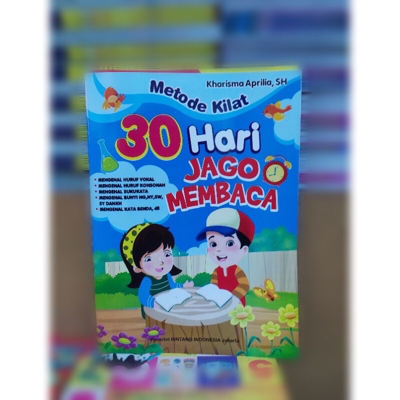 Buku metode kilat 30 hari jogo membaca 1 lusin