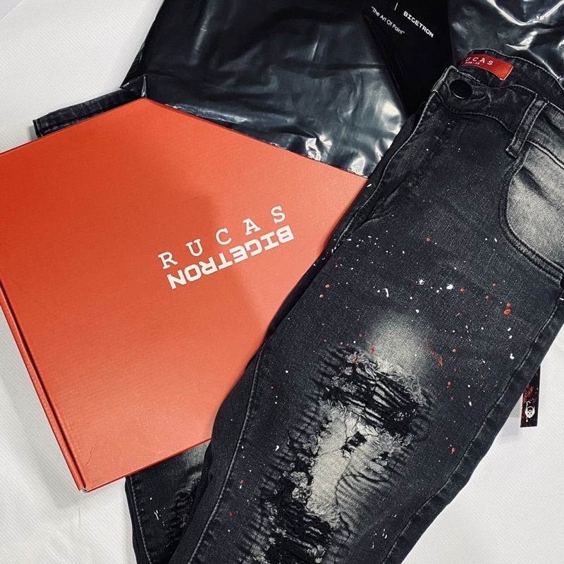 RUCAS x BTR "ART OF PAINT" JEANS