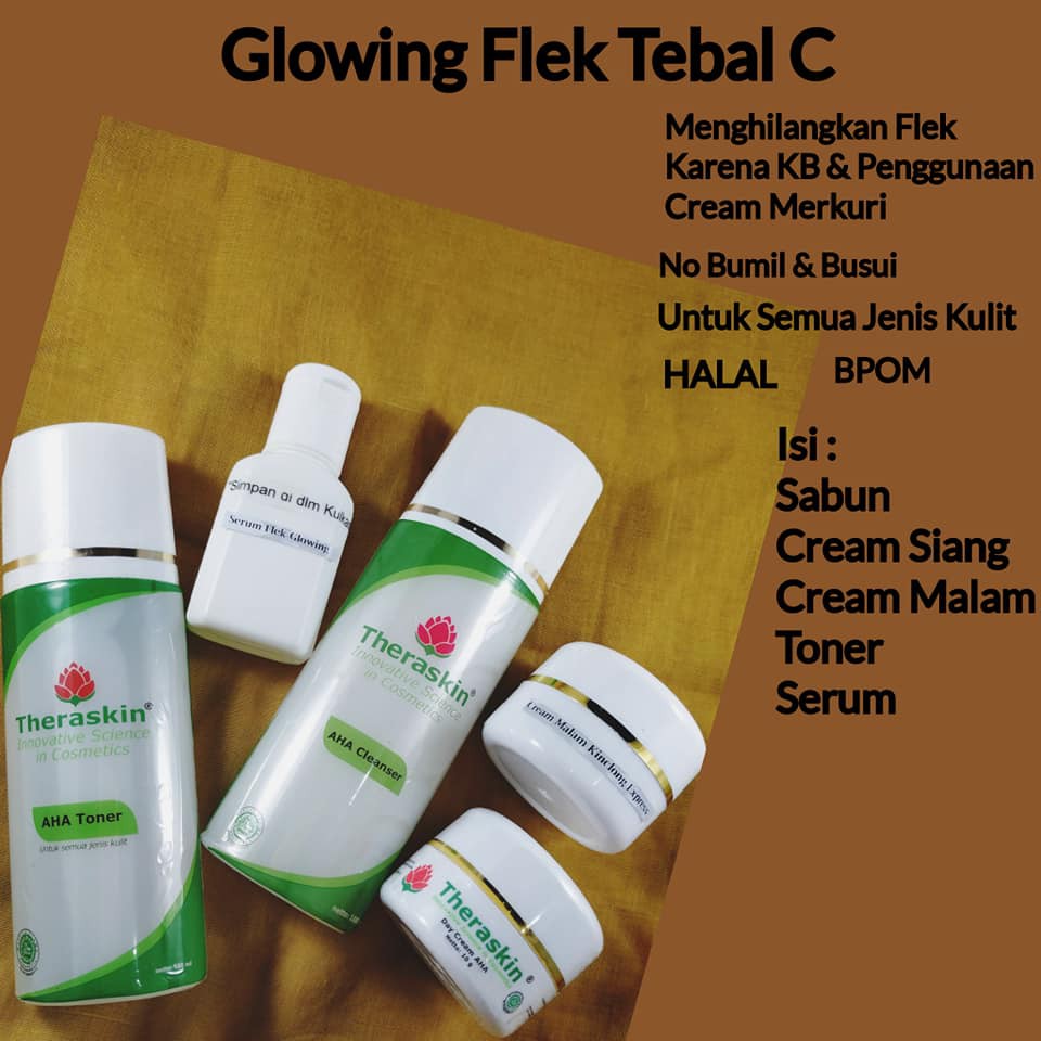 Fleksol / Flek Hitam/ Flek Solution / Fleksol Theraskin / Theraskin Flek / Theraskin Flek Glowing