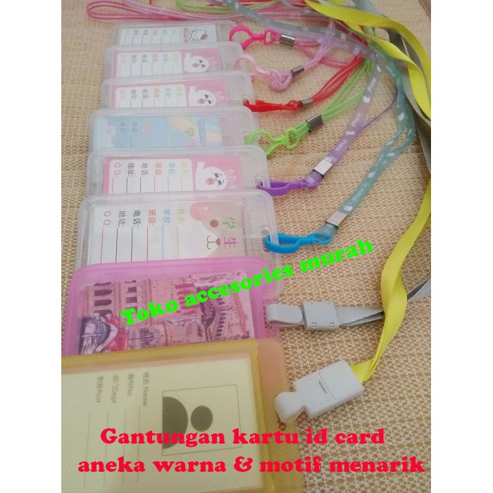 

Tali Gantungan Kartu Name-gantungan ID Card-gantungan kalung id card