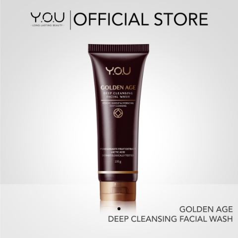 Y.O.U GOLDEN AGE DEEP CLEANSING FACIAL WASH