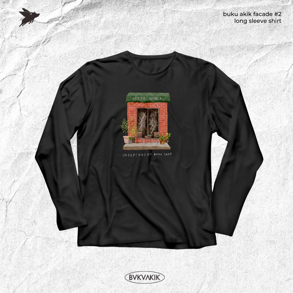 Kaos Buku Akik Facade #2 Long Sleeve