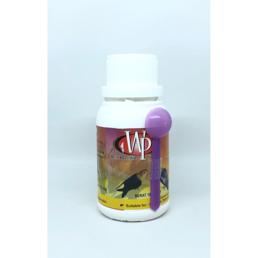 Vitamin untuk Breeding burung WP 100 gram vitamin ternak