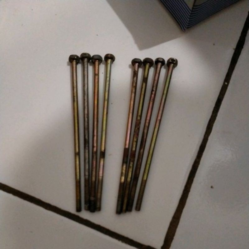 sparepart pompa air shimizu baut sekrup panjang Shimizu