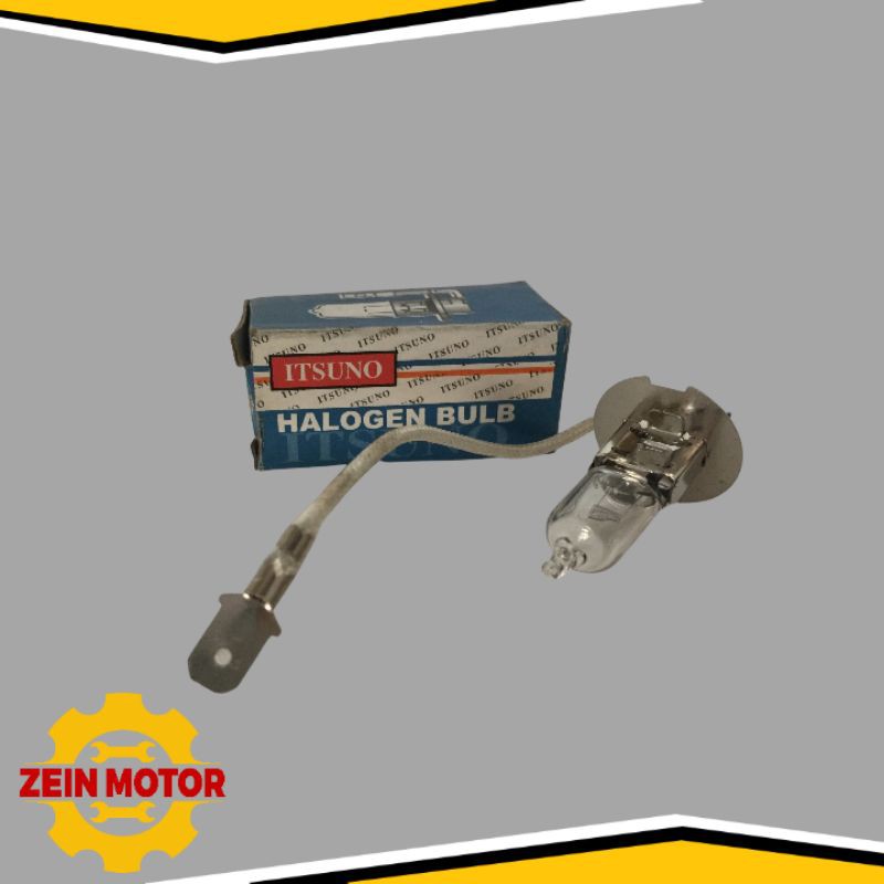 LAMPU-DOP-BOHLAM DEPAN HALOGEN SEPEDA MOTOR 12V-55W