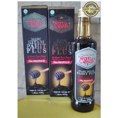

Madu Hitam Pahit Plus Propolis Ratu Lebah 460gr