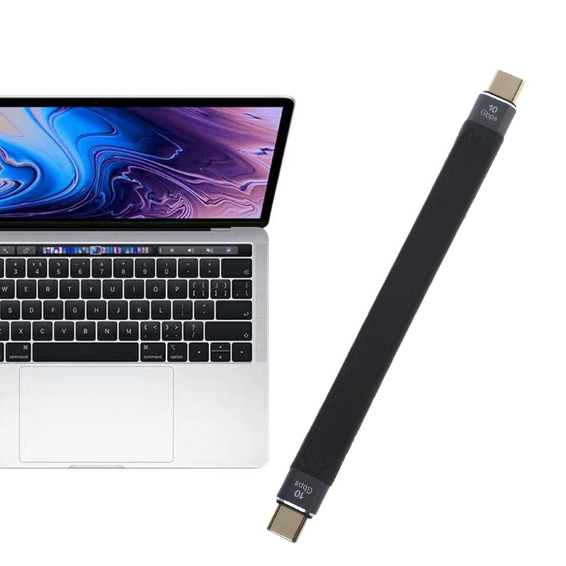 Vivi Kabel Pendek USB Tipe C 60w Ke 10Gbps Fast Charging Untuk Power Bank MacBook Air iPad Pro iP