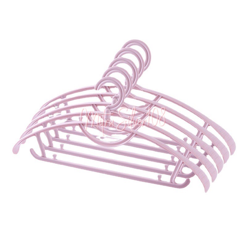 [MS108] PR 20 - ❤READY STOCK❤ Gantungan Baju Hanger Plastik / Plastic Hanger Pakaian Laundry Anti Slip Warna / Cloth Hanger