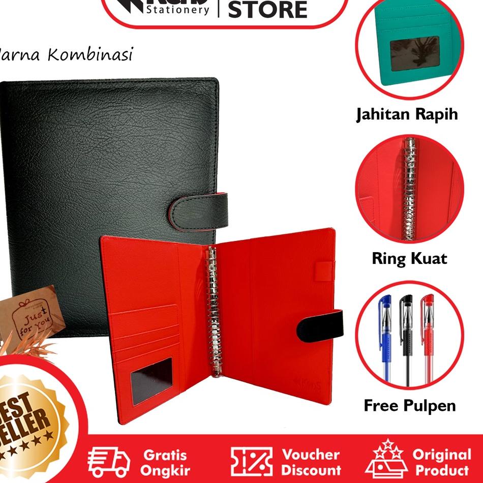 

Murah Terheboh Binder Polos Kombinasi A5 Ring 20