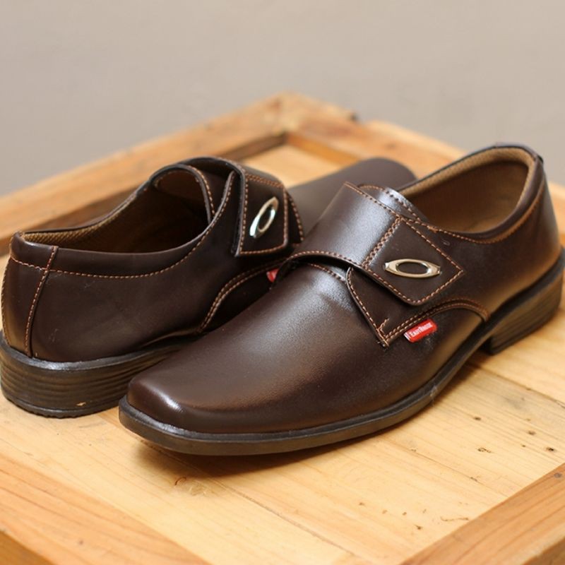 PANTOFEL OPTIMIST - EASTBROOK | Sepatu Formal Pria Pantofel Kerja Kantor Non Tali Original Handmade