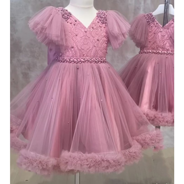 Boutique Juliafashion Baju Ultah Anak Kualitas Super Premium Gaun Pesta Anak Dres Tutu Anak Perempua