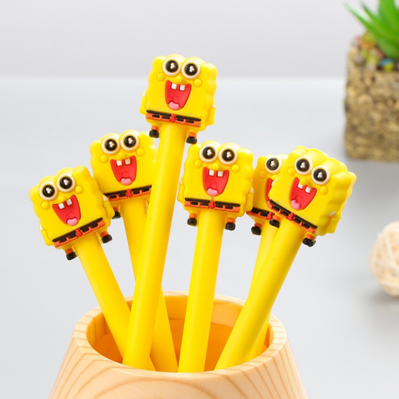

ATK Stationery Ballpoint Bolpen Bulpen Pulpen Pen Spongebob Stitch Mickey Minnie Totoro Line Tayo